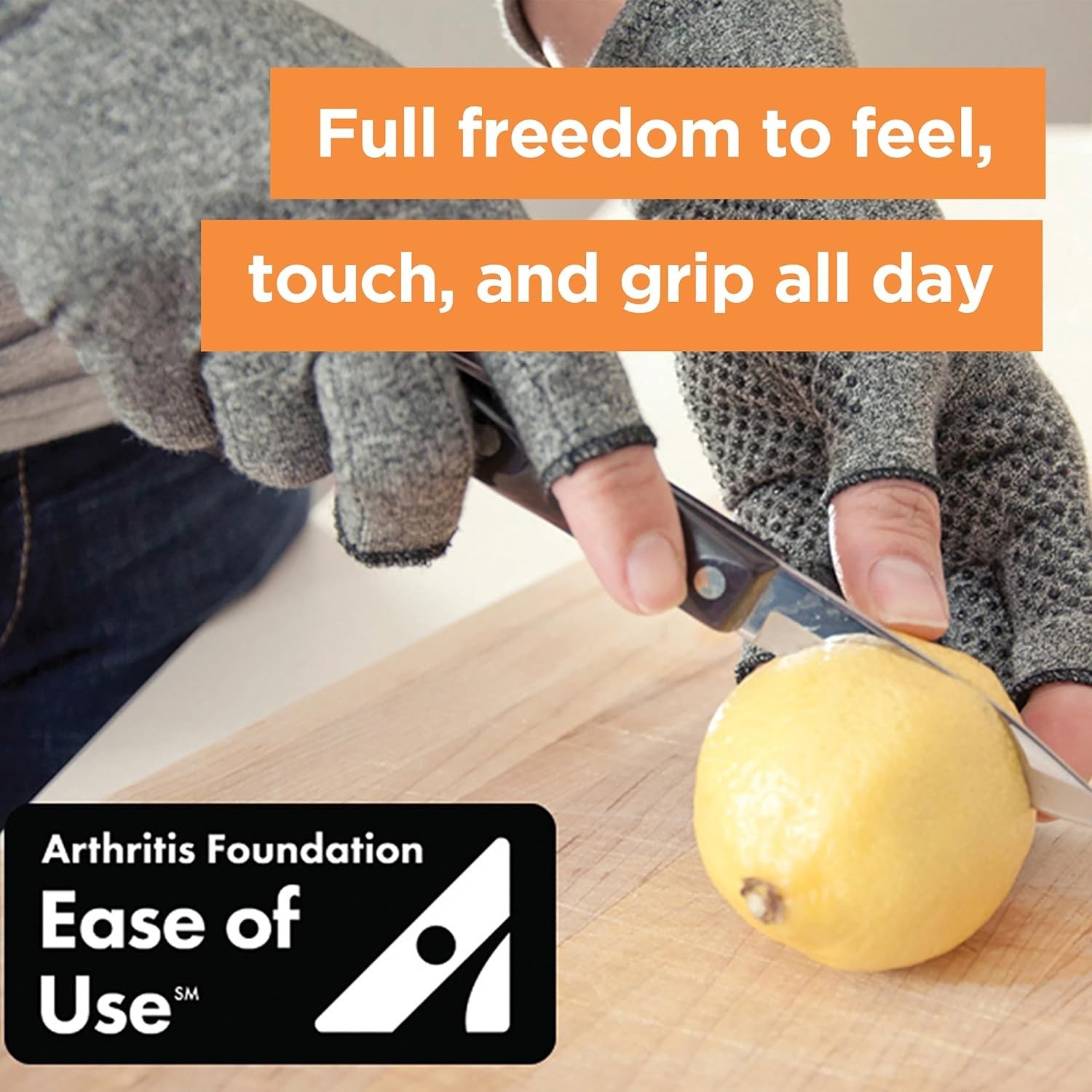 Breathable Medium Compression Gloves by IMAK – Arthritis & Circulation Support