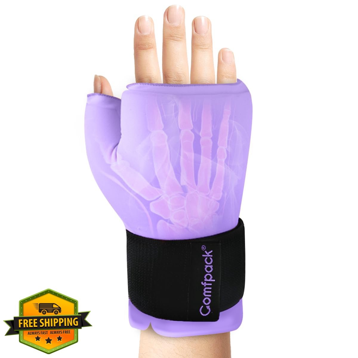 Comfpack Hand Ice Pack Glove Arthritis Thumb Wrist Carpal Tunnel