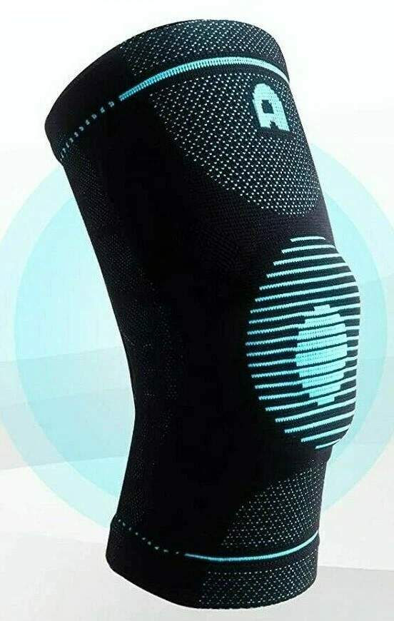Knee Brace Compression Sleeve Support Arthritis Guard Patella Stabilizer Size M
