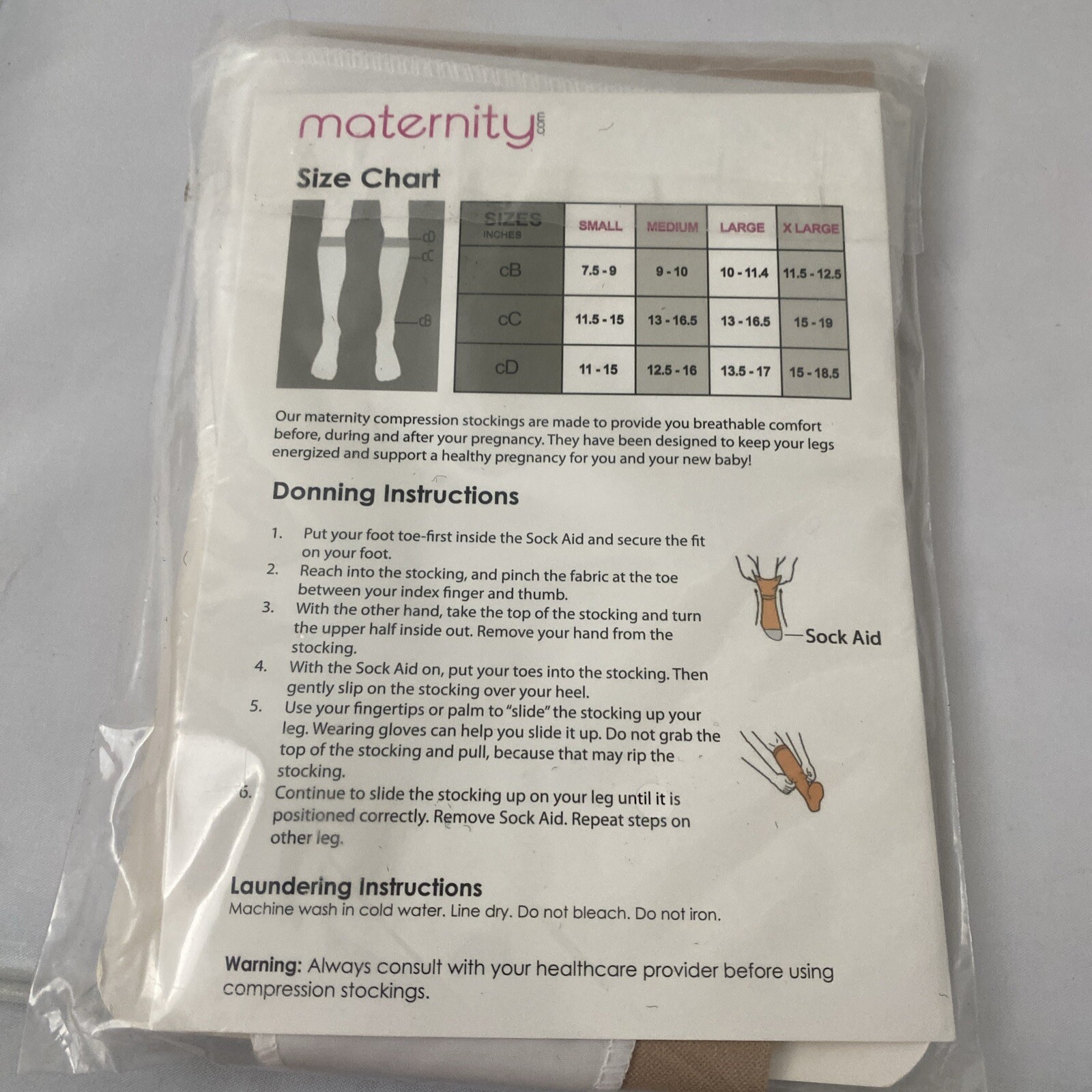 Compression Stockings Pregnancy,Maternity New Size Medium