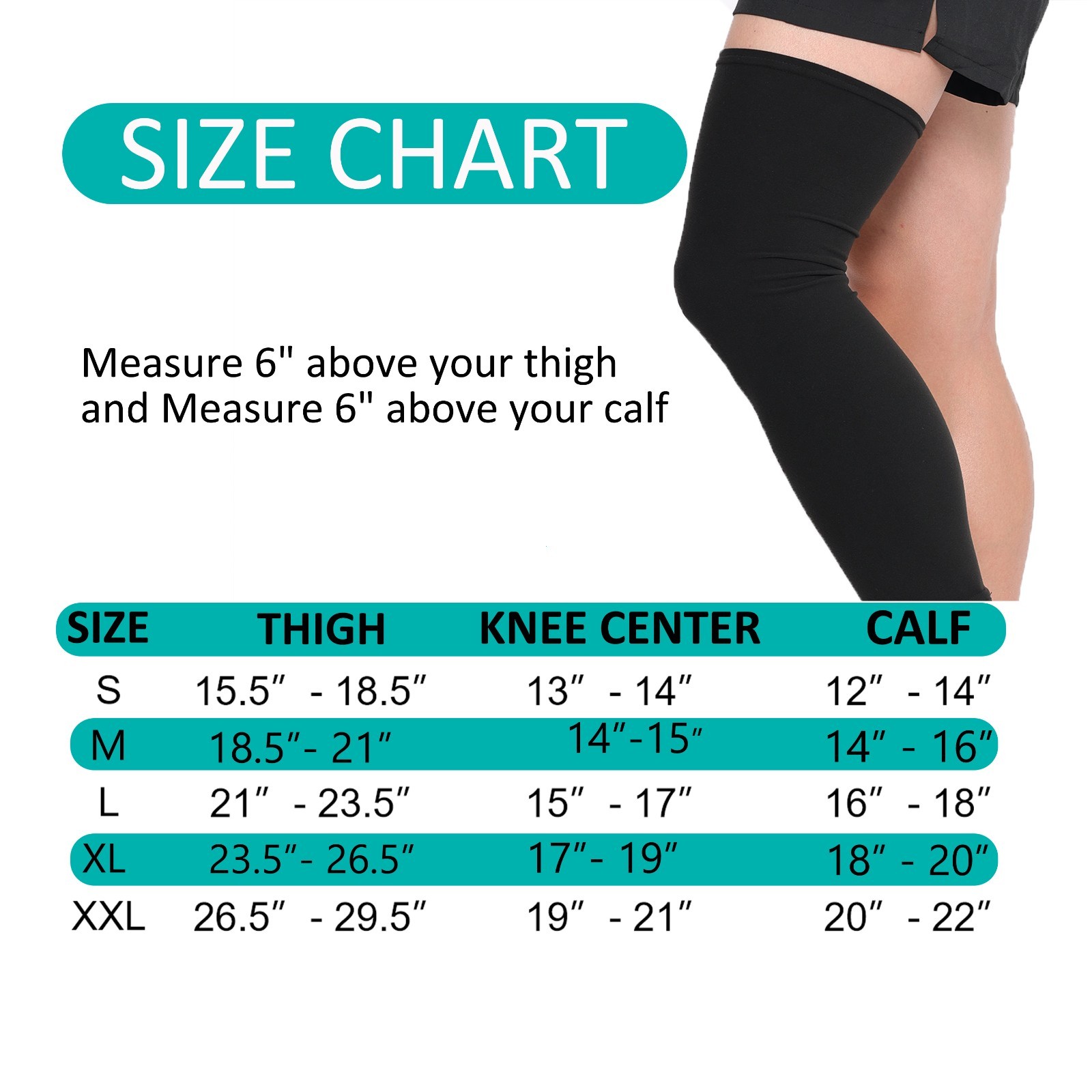 Calf Leg Sleeves & Knee Brace Liners for Men & Women,Running, Gym,Leg Sleeves