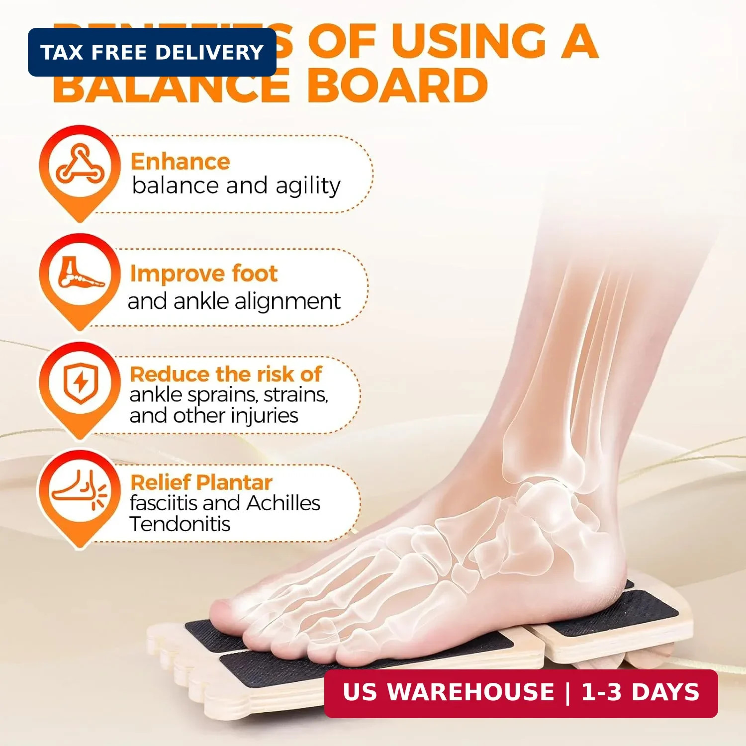 Ankle Strengthener & Axis Boar, Recovery For Sprains & Plantar Fasciitis | Ankle