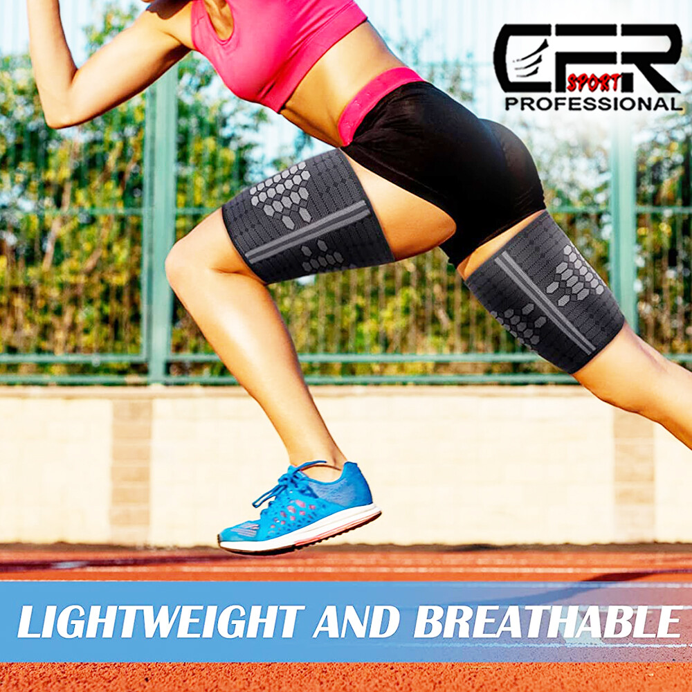 Compression Brace Leg Support Hip Sciatica Nerve Pain Relief Thigh Hamstring Gym