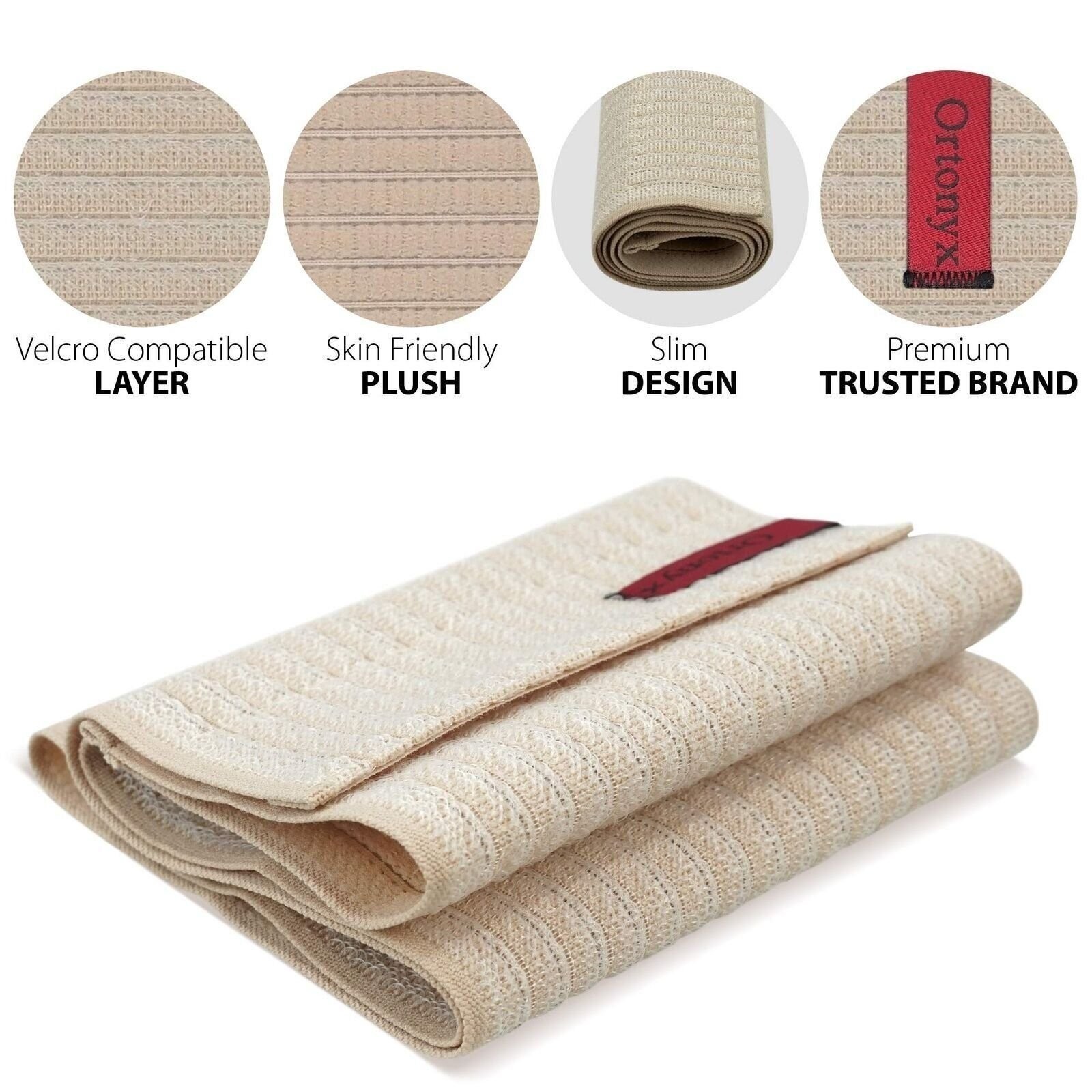 6.25″ Broken Rib Brace – Elastic Chest Wrap Compression Support Belt