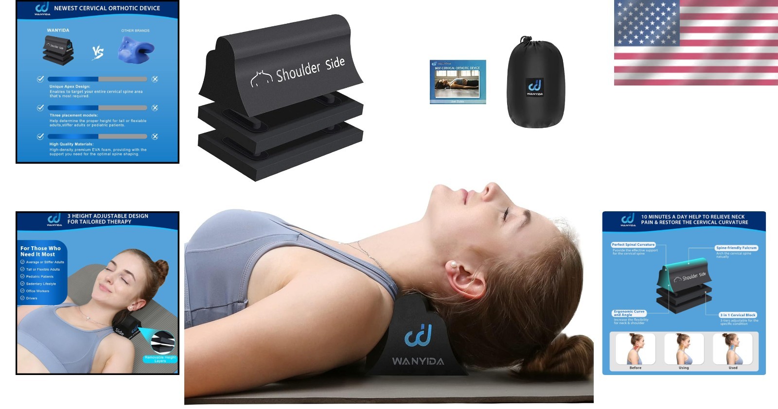 Lightweight Neck Stretcher for Posture Correction – Chiropractor Recommended