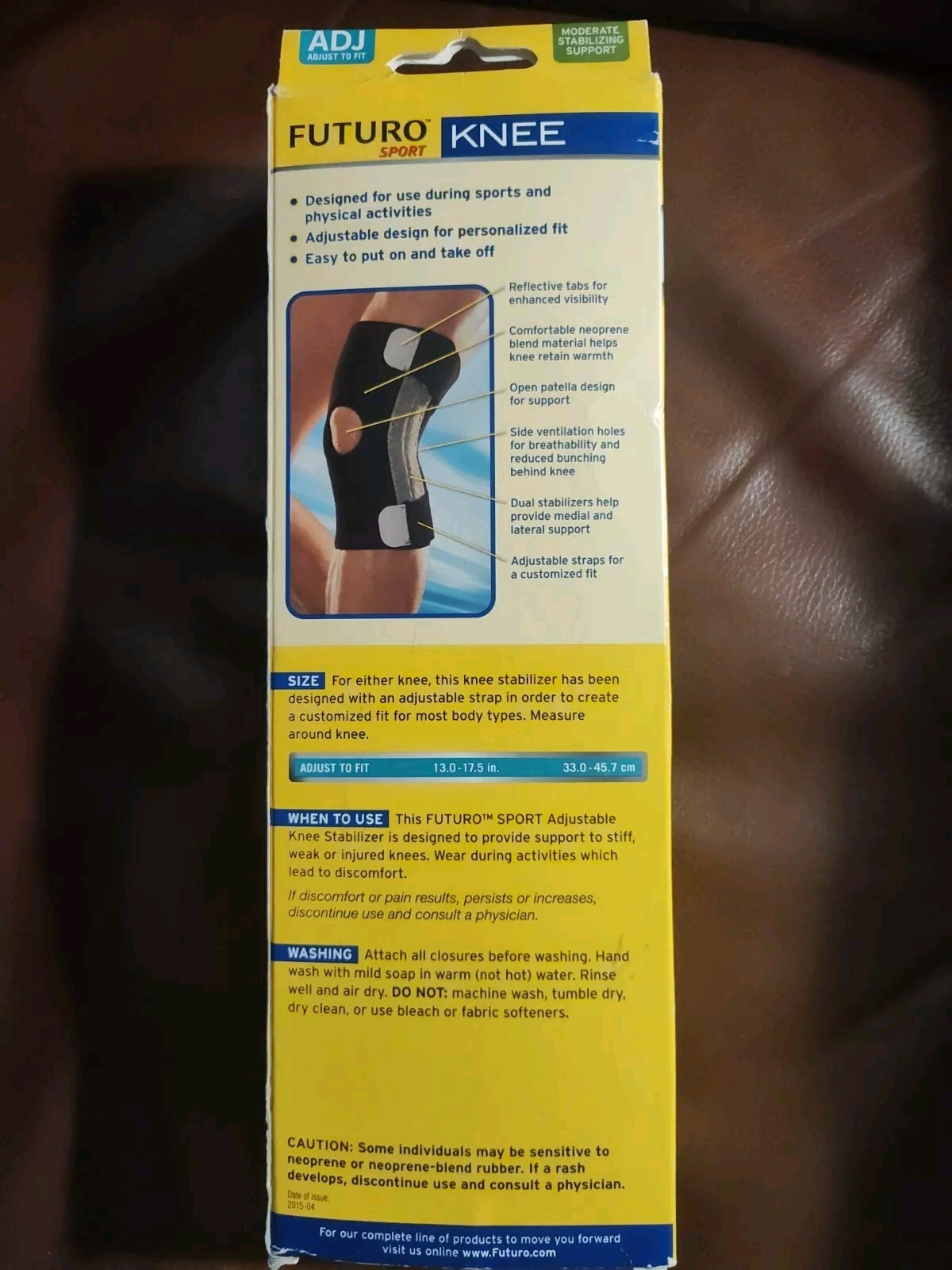 Futuro Sport Adjustable Knee Stabilizer Knee Brace