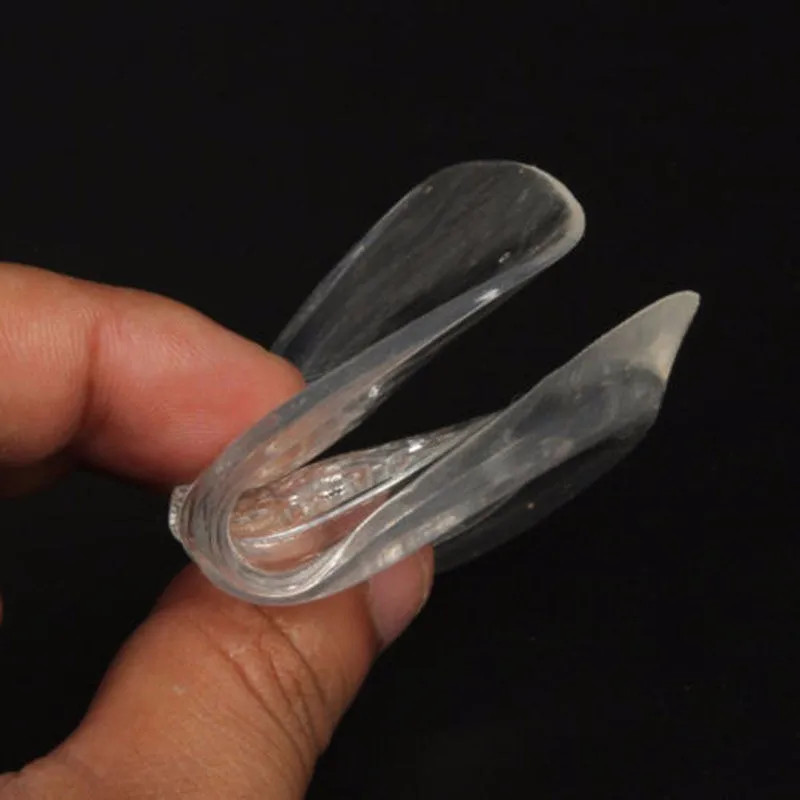 New Silicon Gel Insoles Back Pad Heel Cup for Calcaneal Pain Health Feet Care Su