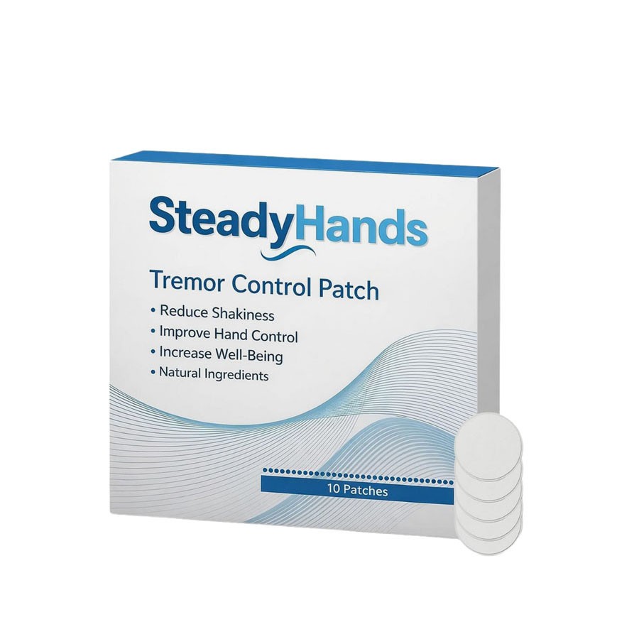 1-3PACK Steadyhands Tremor Control Patch, Essential Tremor and Muscle Stability