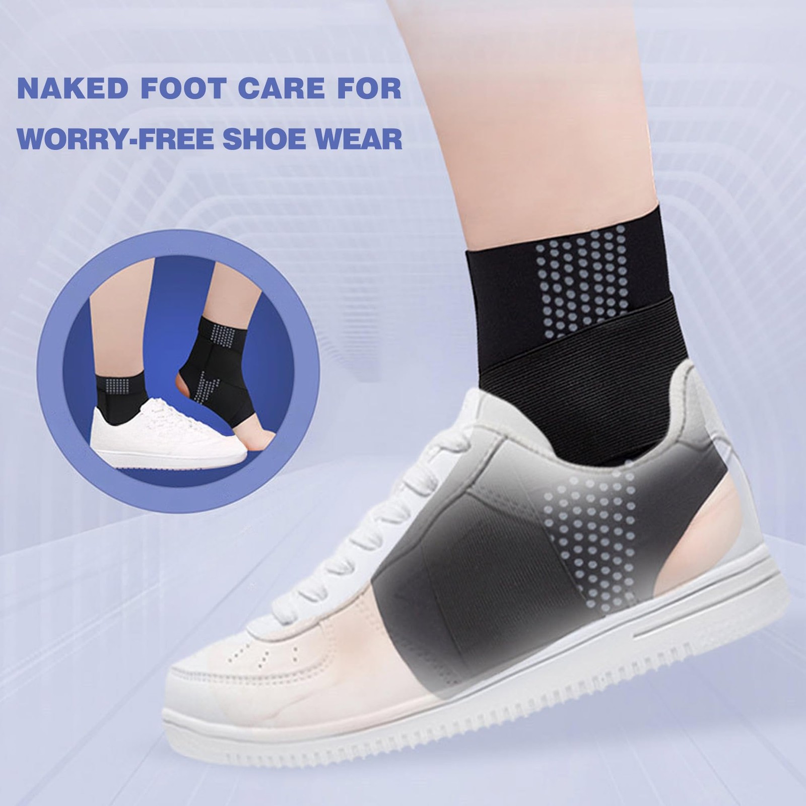 Ankle Brace Ankle Sprain Tendonitis Arthritis Foot Brace Men 57 /Women 68