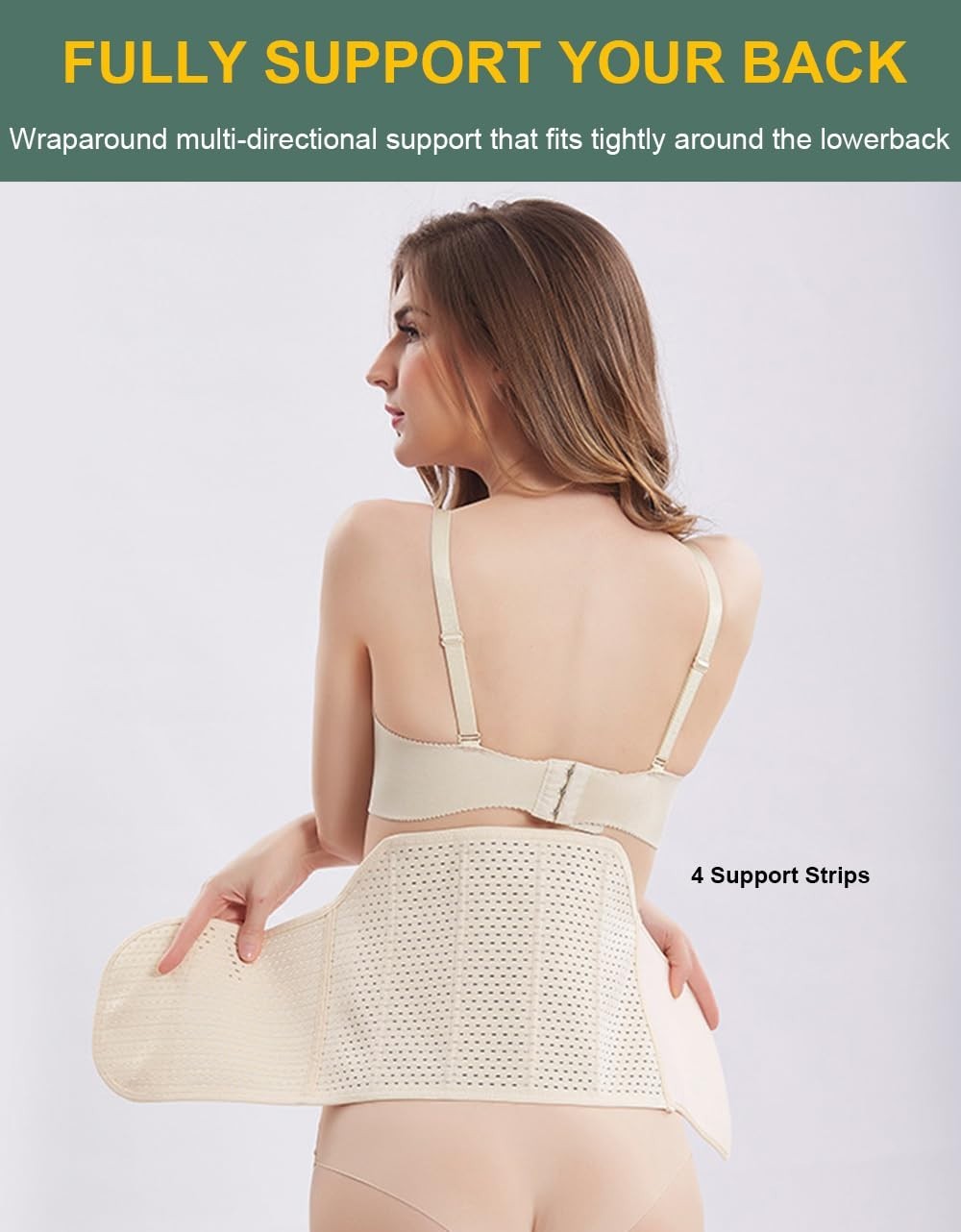 Ultimate Abdominal Binder Post Surgery – Breathable Support for Recovery, Medium