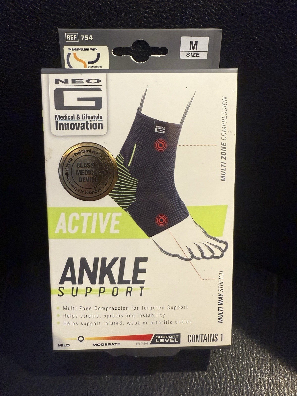 Ankle Support – Size Medium for Active Sports and Athletics *NEW*