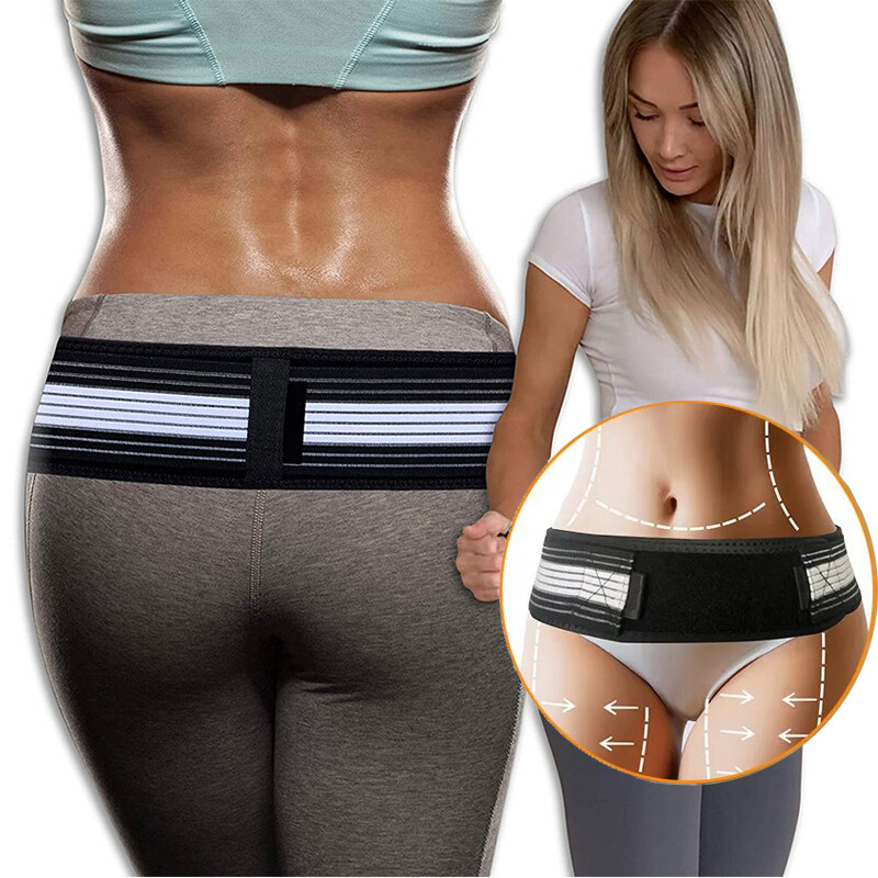 Sacroiliac Joint Hip Belt Pelvic Lower Back Support Brace Sciatica Pain Relief