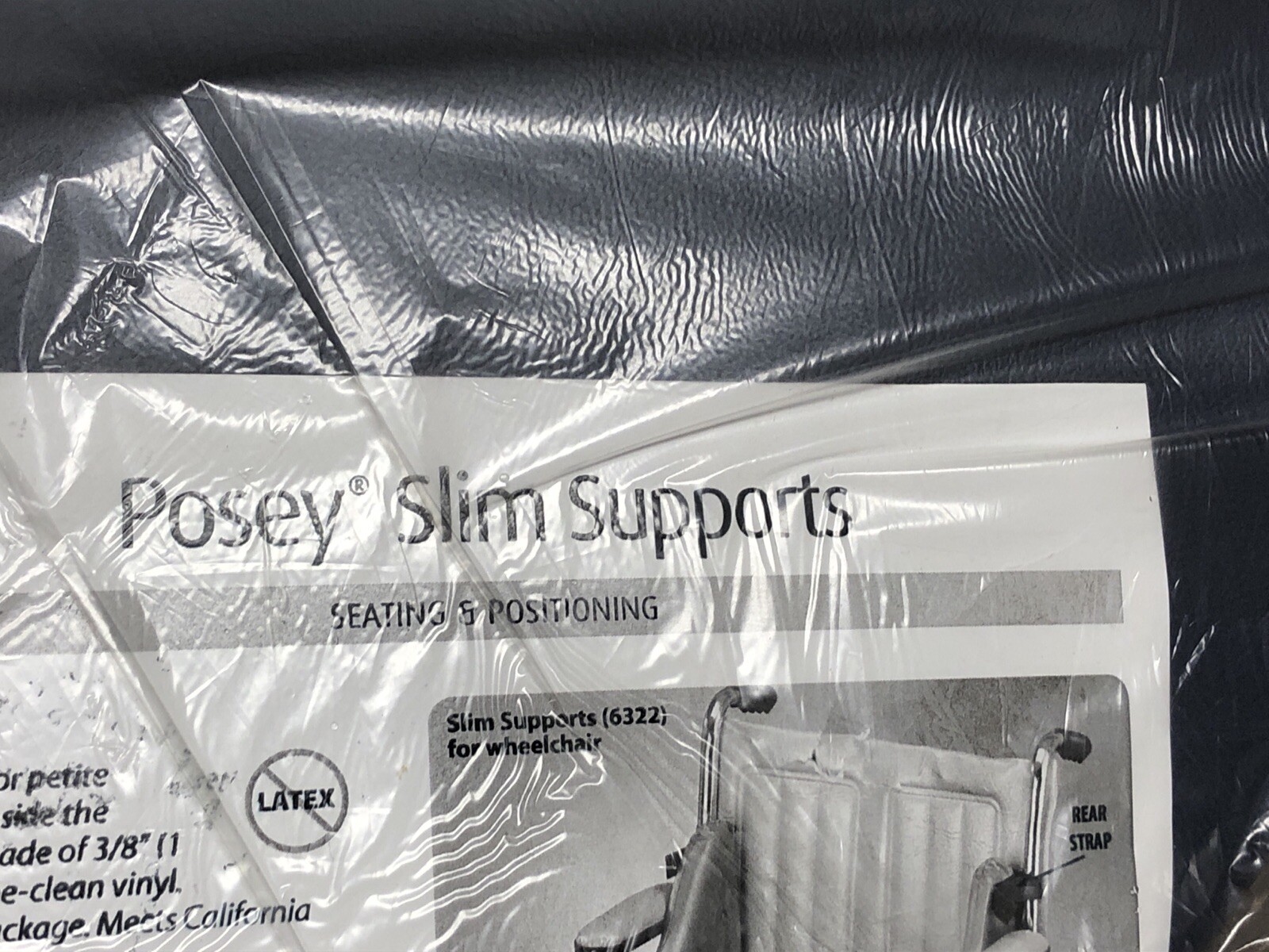 Posey Slim Support, Accessory for Wheelchair, 1 pair – Model 6322 #18