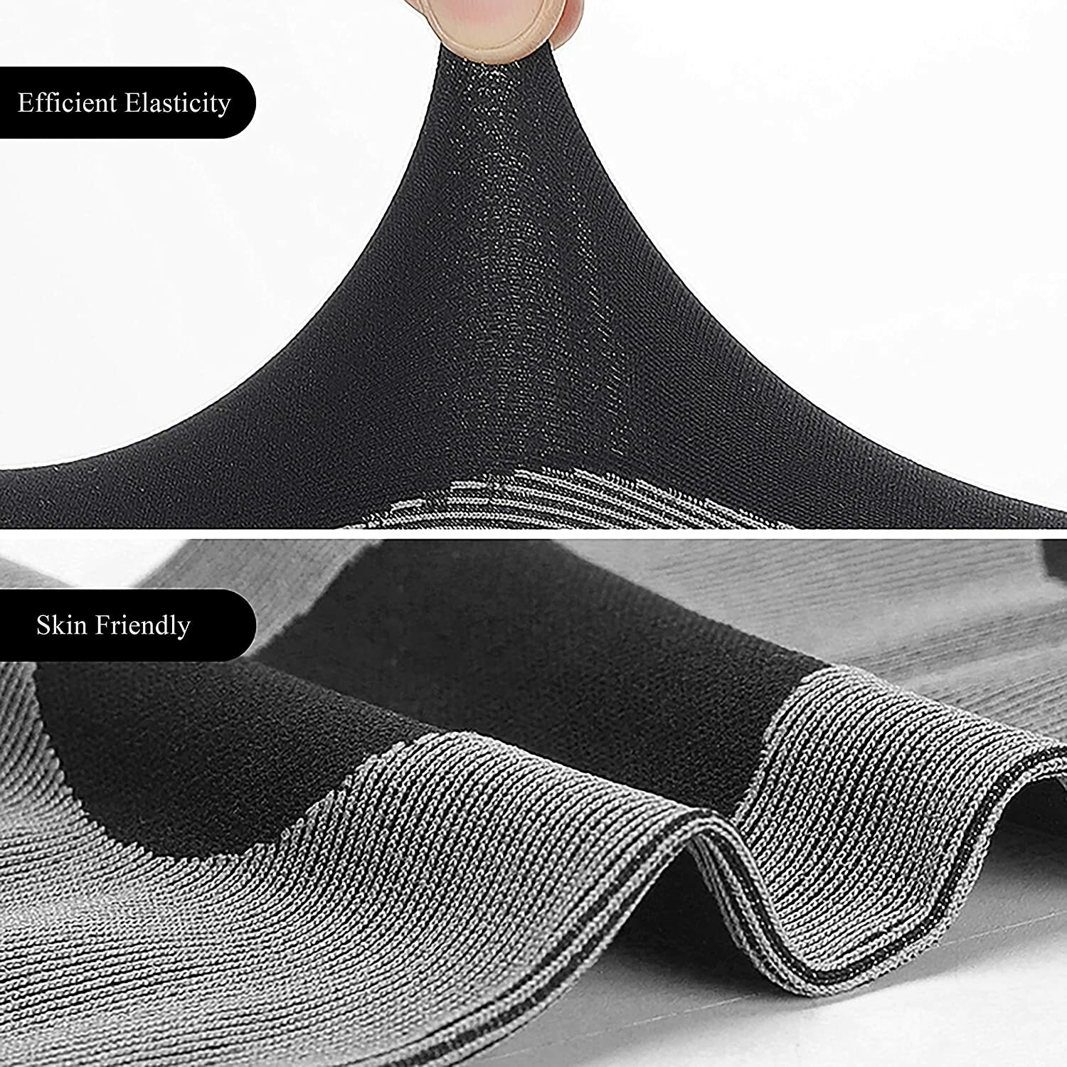 1 pair Arm Compression Sleeves Warm Arm Covers for Men Women UV Protection