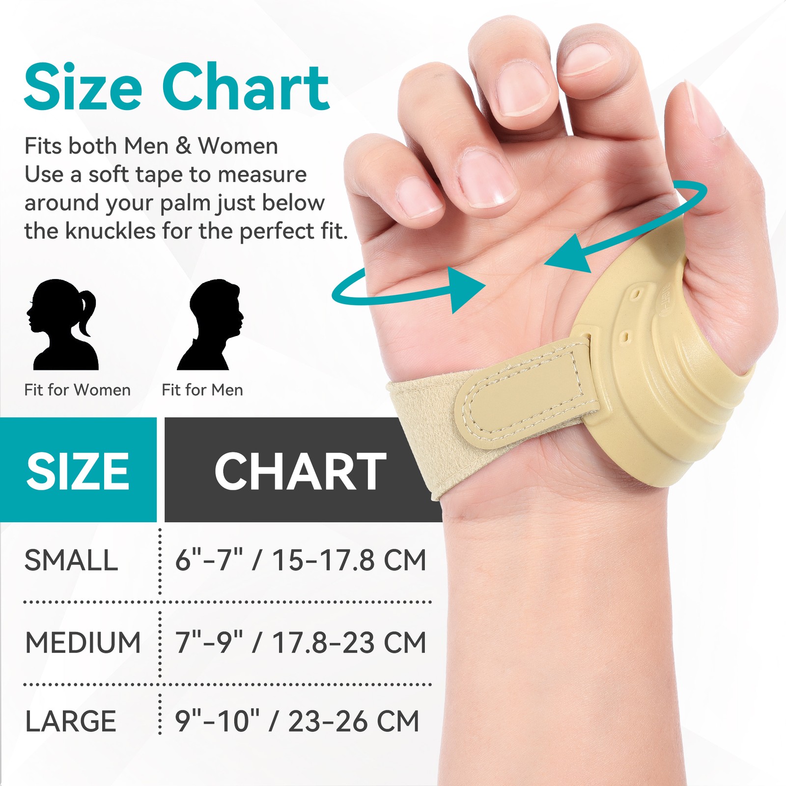 CMC Thumb Brace Wrist Support for Osteoarthritis-CMC Joint Pain Stabilizes