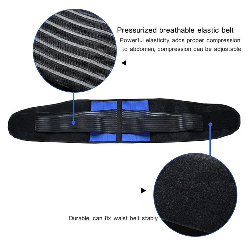 Adjustable Lower Back Brace Lumbar Support Waist Belt Pain Relief S-6XL Plussize