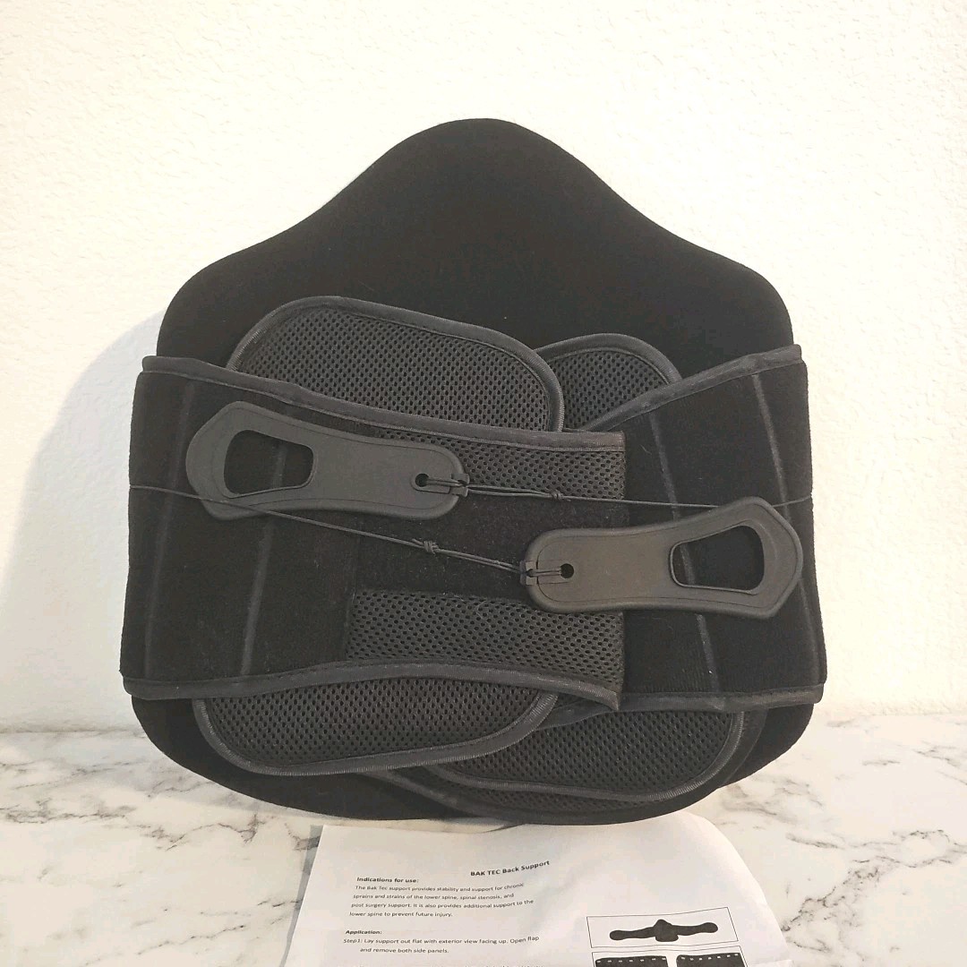 GTM Medical Bak Tec Back Support, 76-201 SP, SM – XL Adjustable 25″-50″