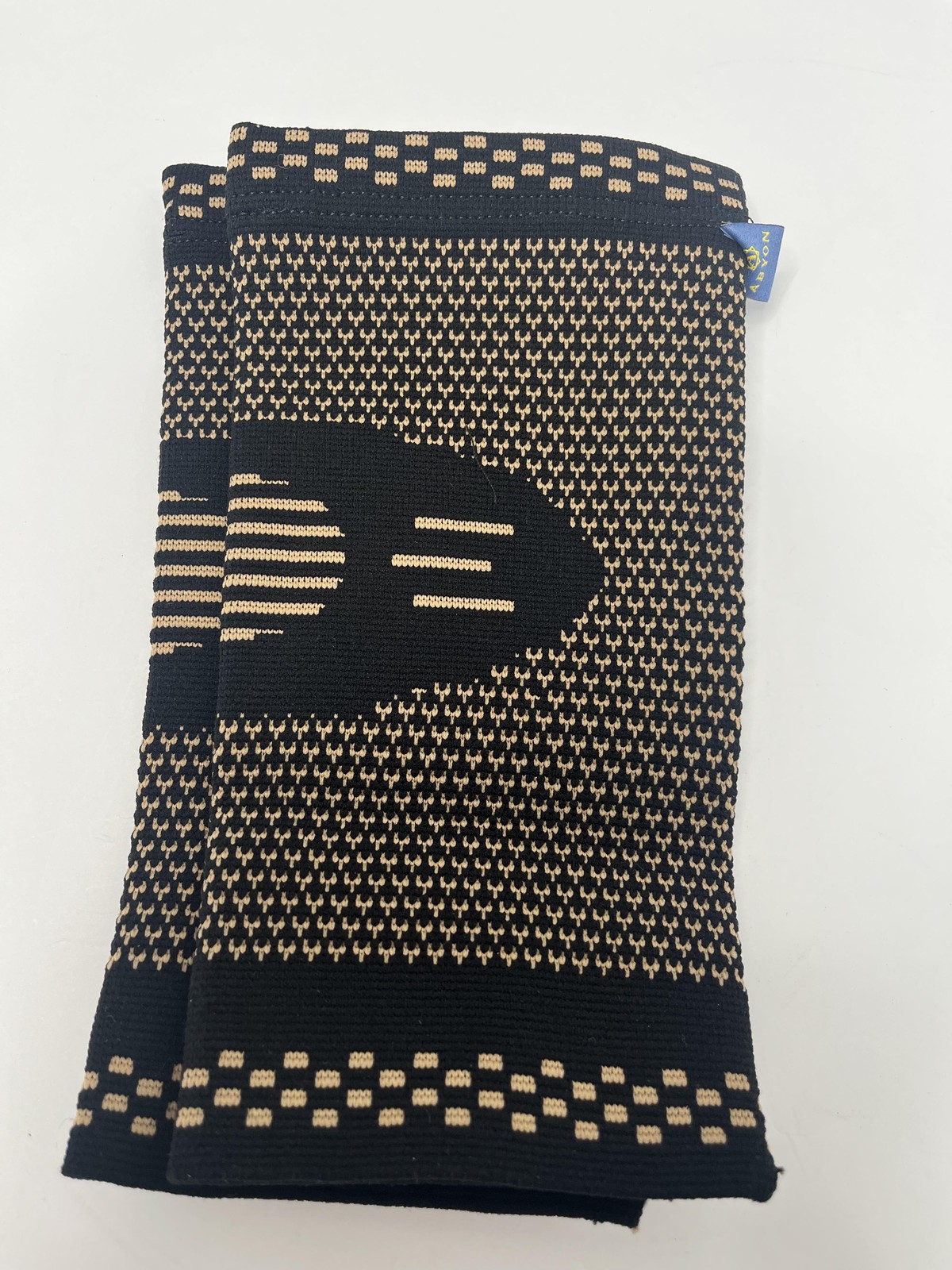 Abyon Copper Elbow Compression Sleeve Support Black Men Women Brace SMALL