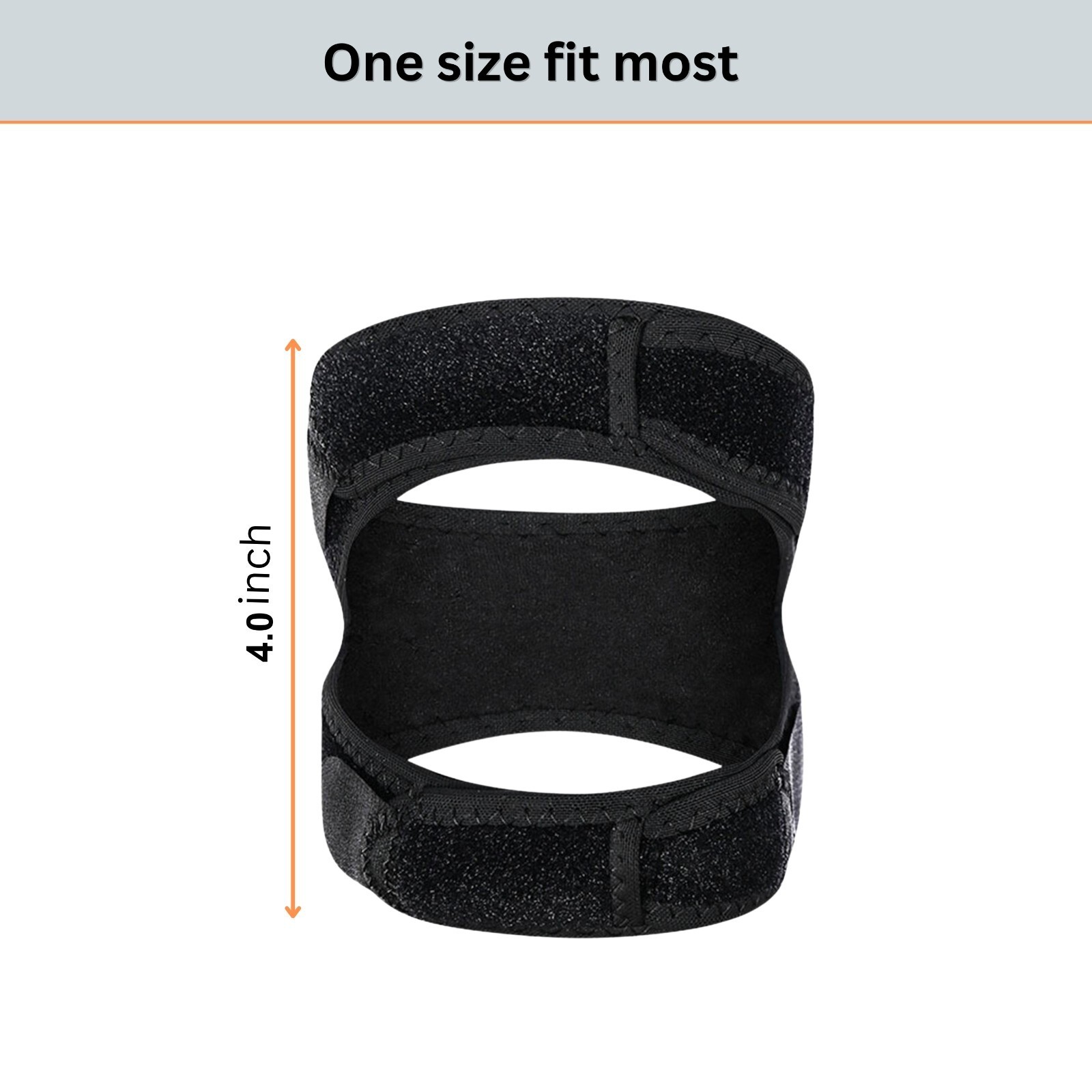 Knee Support Patella Brace Stabilizer Tendon Pain Sports Joint Relief Free Size!