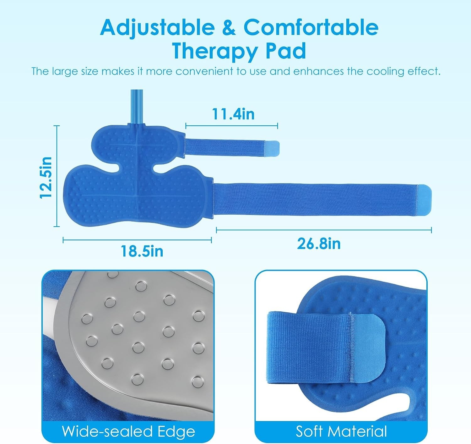 Cold Therapy Machine For Shoulder 7 Quart Programmable Timer 4 Flow Levels