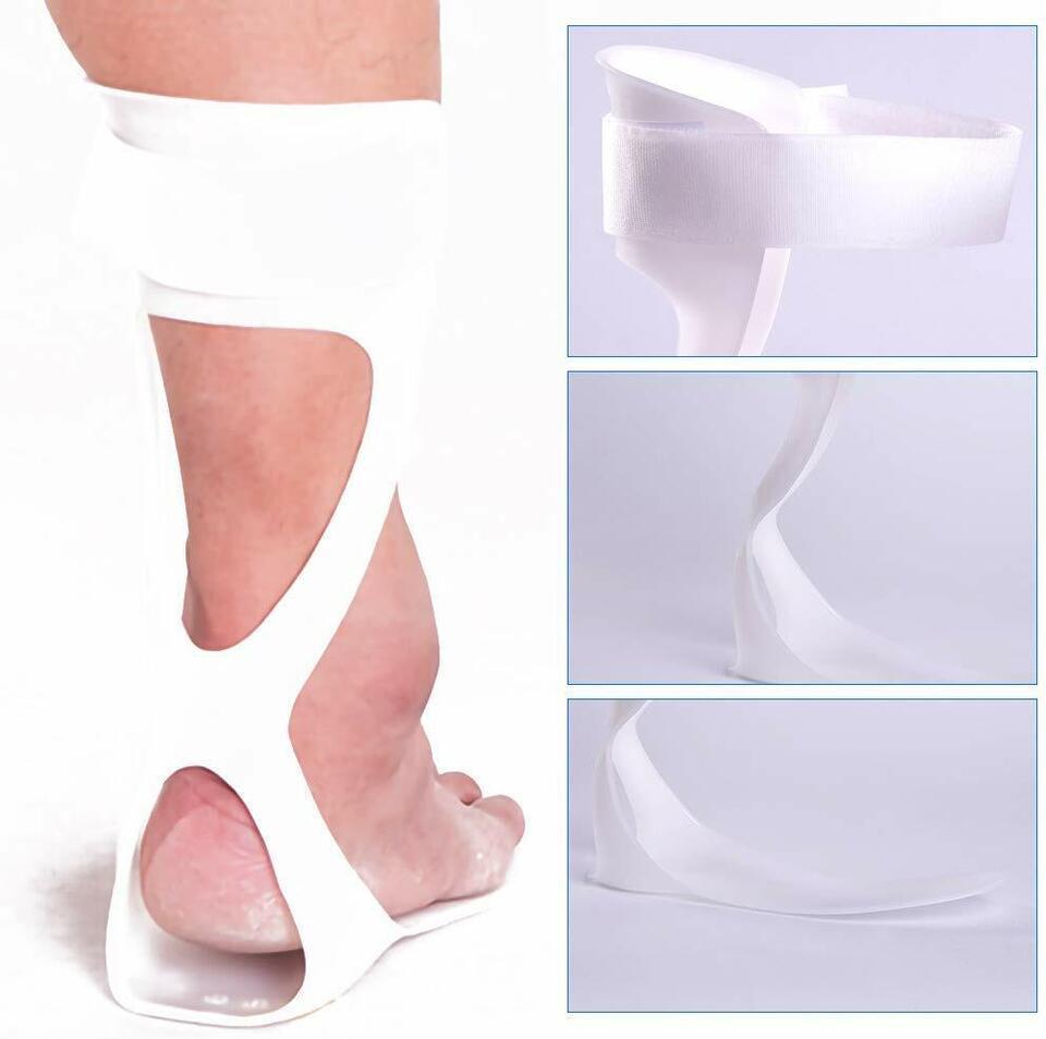 AFO Foot Drop Brace Splint Ankle Orthosis Leaf Spring Plantar Flexion Left