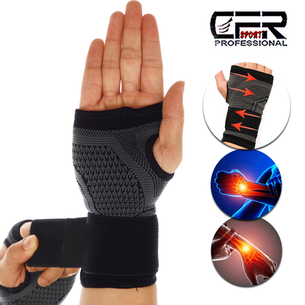 Sport Wrist Brace Support Splint Carpal Tunnel Arthritis Sprain Left Right Hand