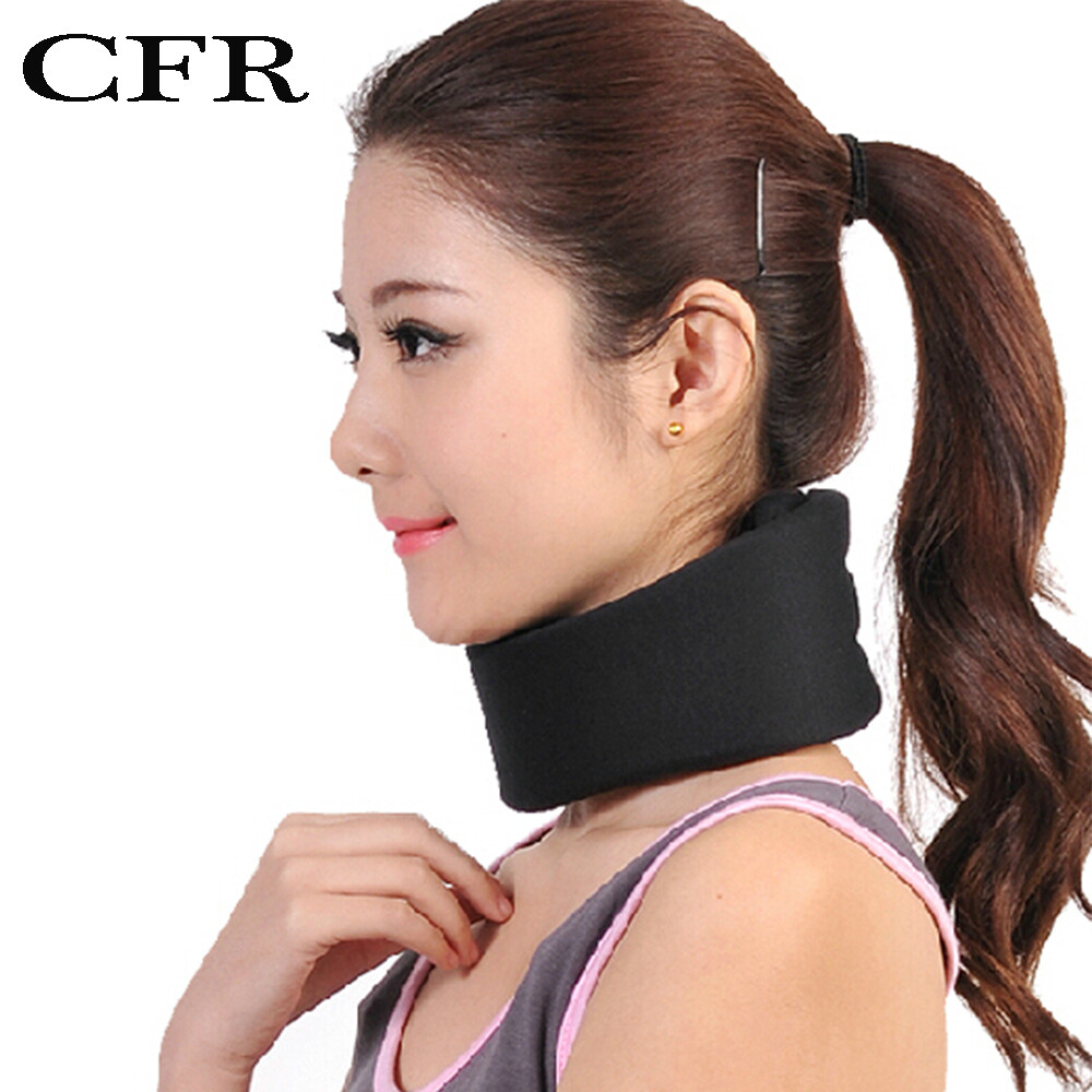 Neck Support Cervical Collar Traction Device Brace Stretch Pain Relief Therapy D