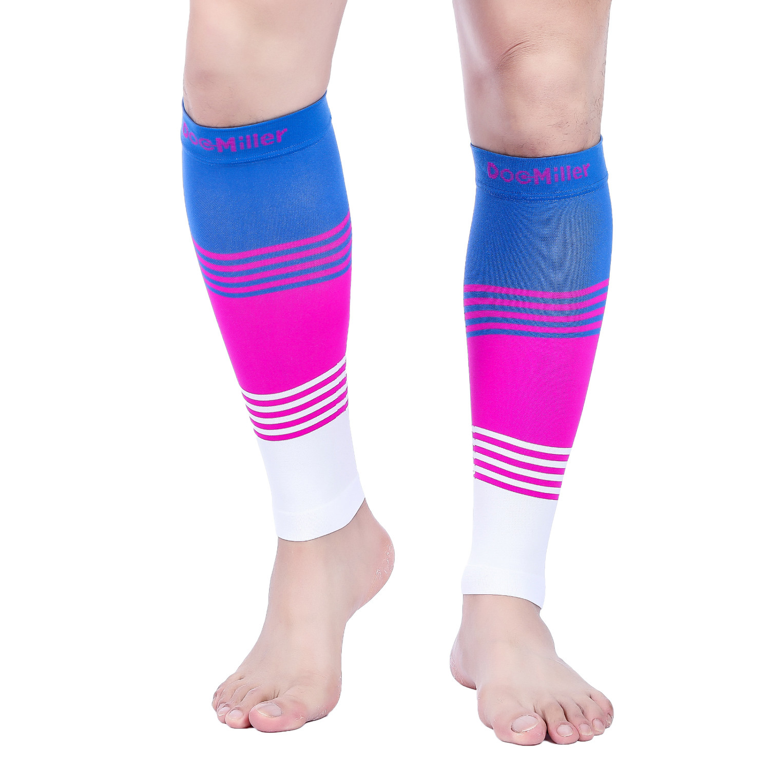 Calf Sleeve Compression Stockings DOC Miller for 20-30mmHg Varicose Para Dolor