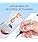 Oval Finger Splint 8 pcs, Finger Splints for Arthritis, Mallet Finger, Trigger F