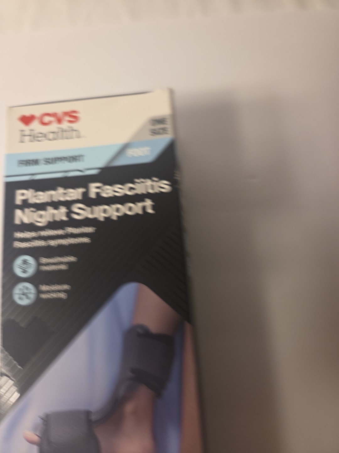 CVS Health – Firm Support – Foot Plantar Fasciitis Night Support – One Size