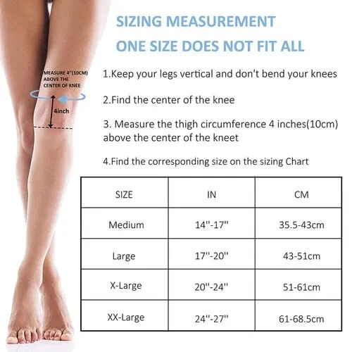 Black Adjustable Stabilizing Knee Brace Knee Support Hot Selling