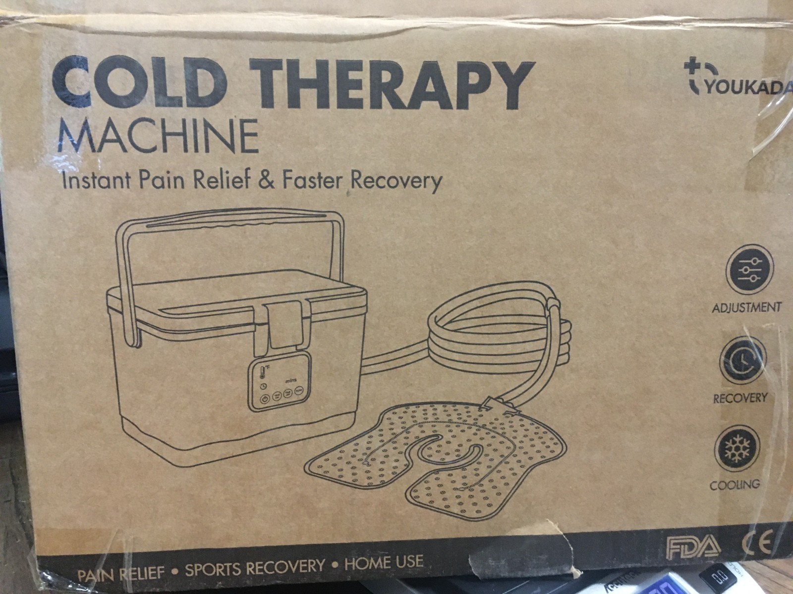 YOUKADA Cold Therapy Machine Pain Relief After Surgery – Knee Shoulder