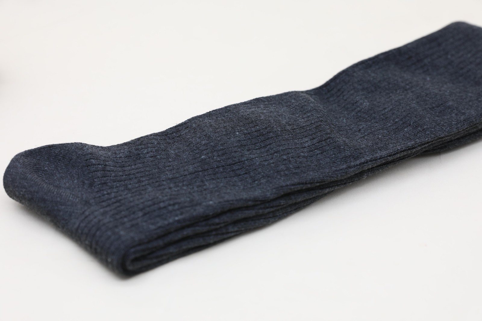 Women Striped Thigh High Socks Over Knee Warm Wool Stockings Winter Leg Warmers