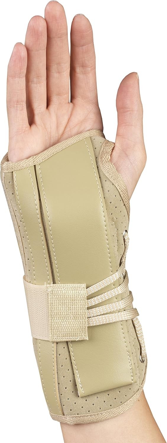 OTC Soft-Fit Suede Finish Wrist Brace, Right, Small