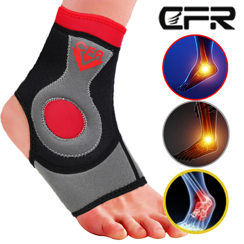 Ankle Support Brace Compression Sleeve Plantar Fasciitis Foot Wrap Pain Relief