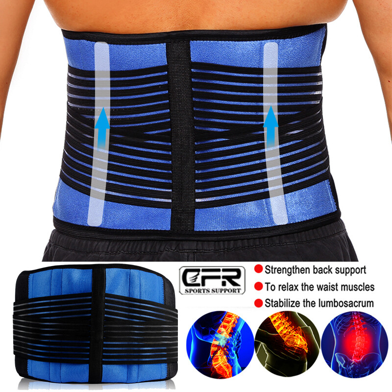 Breathable Adjustable SI Joint Belt with Anti-Slip Silicon Lower Back Support