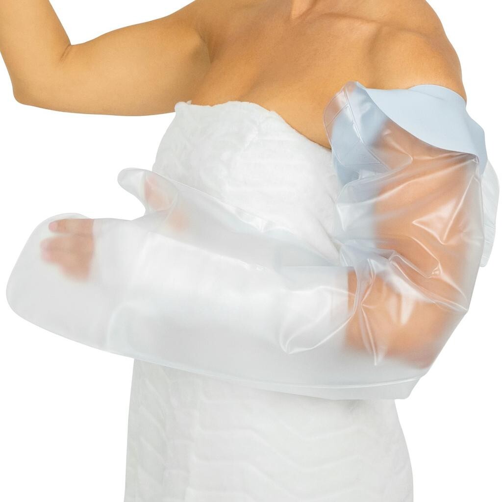 Waterproof Arm Cast Cover Reusable Wound Healing Protector For Shower FULL ARM