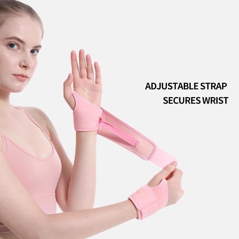 Womens Adjustable Wristband Carpal Tunnel Brace Wrist Support Wrist Bandage Wrap