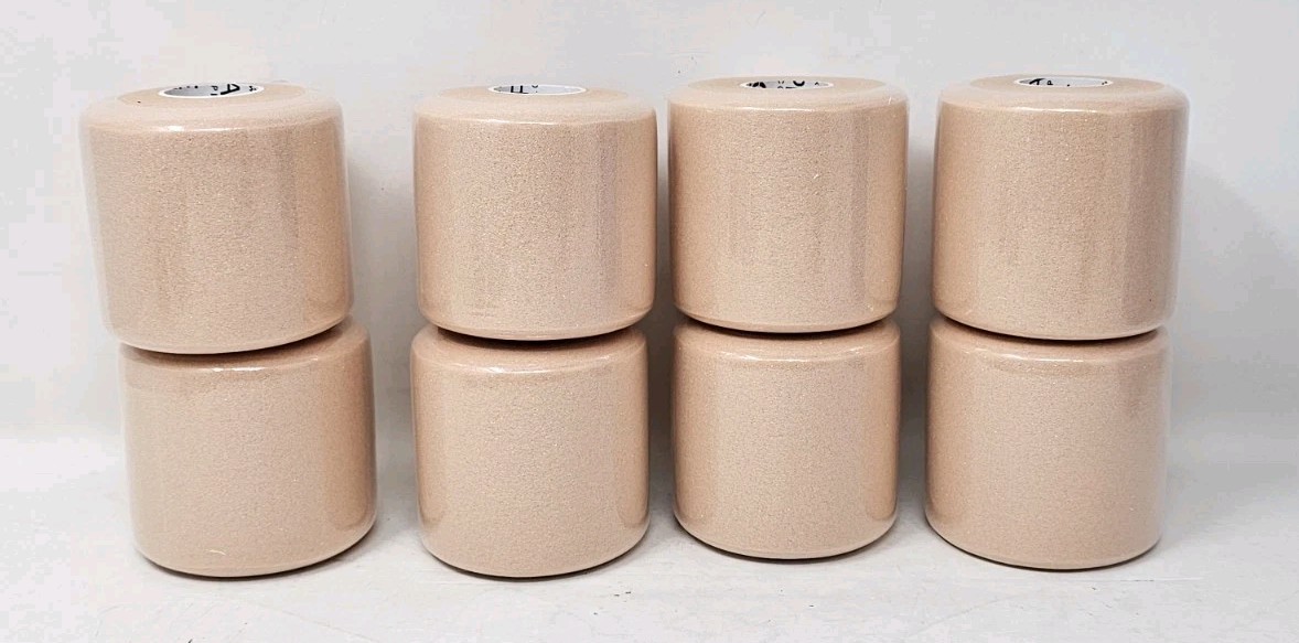 OK Tape-8 Rolls Underwarp Foam Warp 2.75”x30 Yards Non Adhesive PU Sponge BEIGE