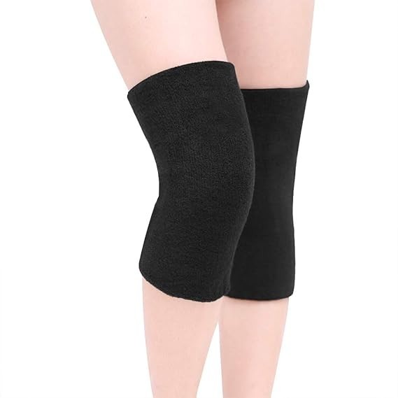 Elastic Cotton Knee Warmers, Knee Sleeves for Men and Women – Circulatio…