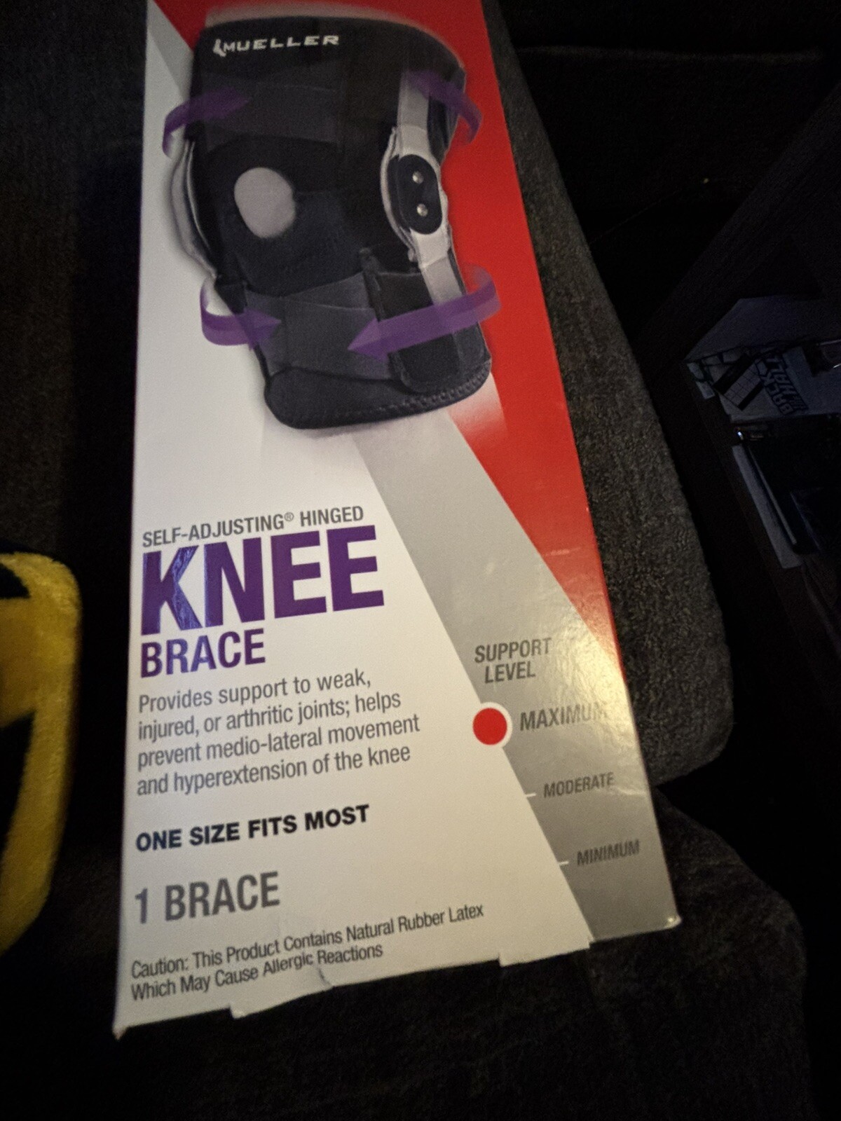 Mueller Sport Medicine Knee Stabilizer Moderate Support 1 Size – Moderate