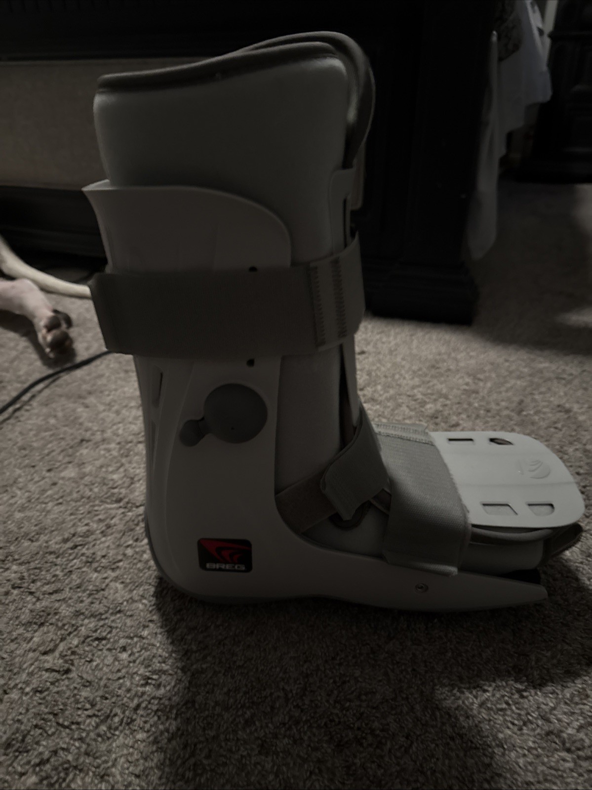 New Breg BL525007 Walker Genesis Mid-Calf Boot 3 Strap Size Large L LG