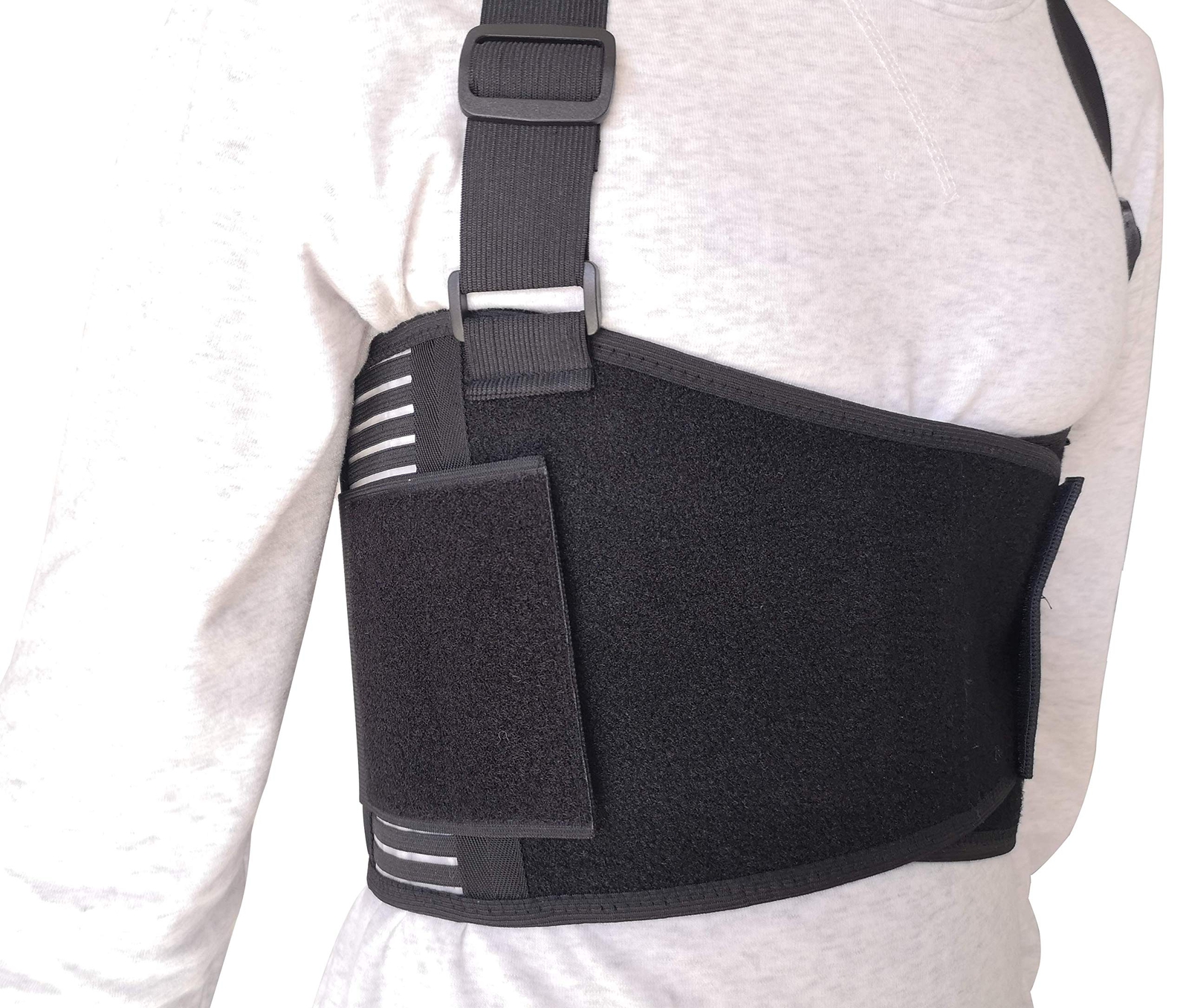 L/XL Rib Chest Support Brace Breathable Belt Sternum Injuries Dislocated