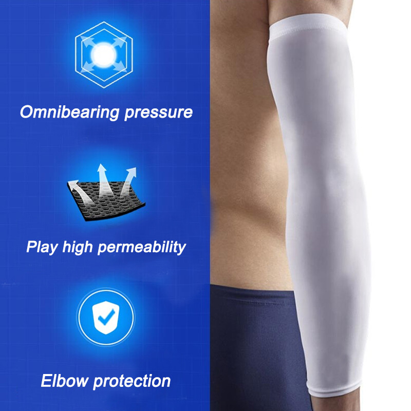 Compression Elbow Support Arm Sleeve Brace Joint Pain Relief Arthritis Fitness