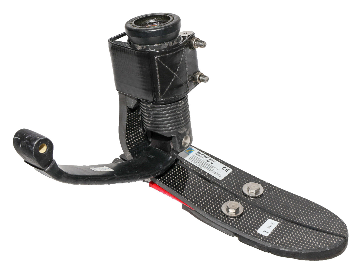 OSSUR RE-FLEX VSP w EVO CARBON X PROSTHETIC FOOT Sz 27 CAT 4