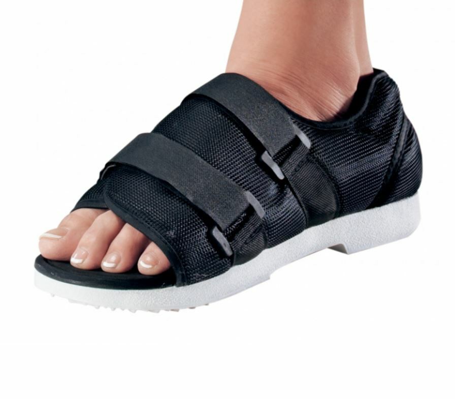 ProCare Cast Shoe X-Large Male 13 and Up Black Open Toe / Closed Heel 1 Count