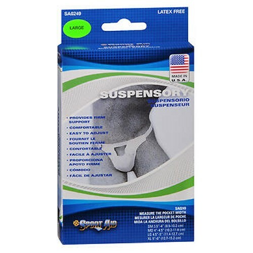 Suspensory With Elastic Waist Band Large Fits 4.5 Inche