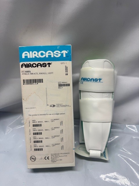 Aircast Air-stirrup Ankle Brace -SMALL LEFT *New-Box Damage