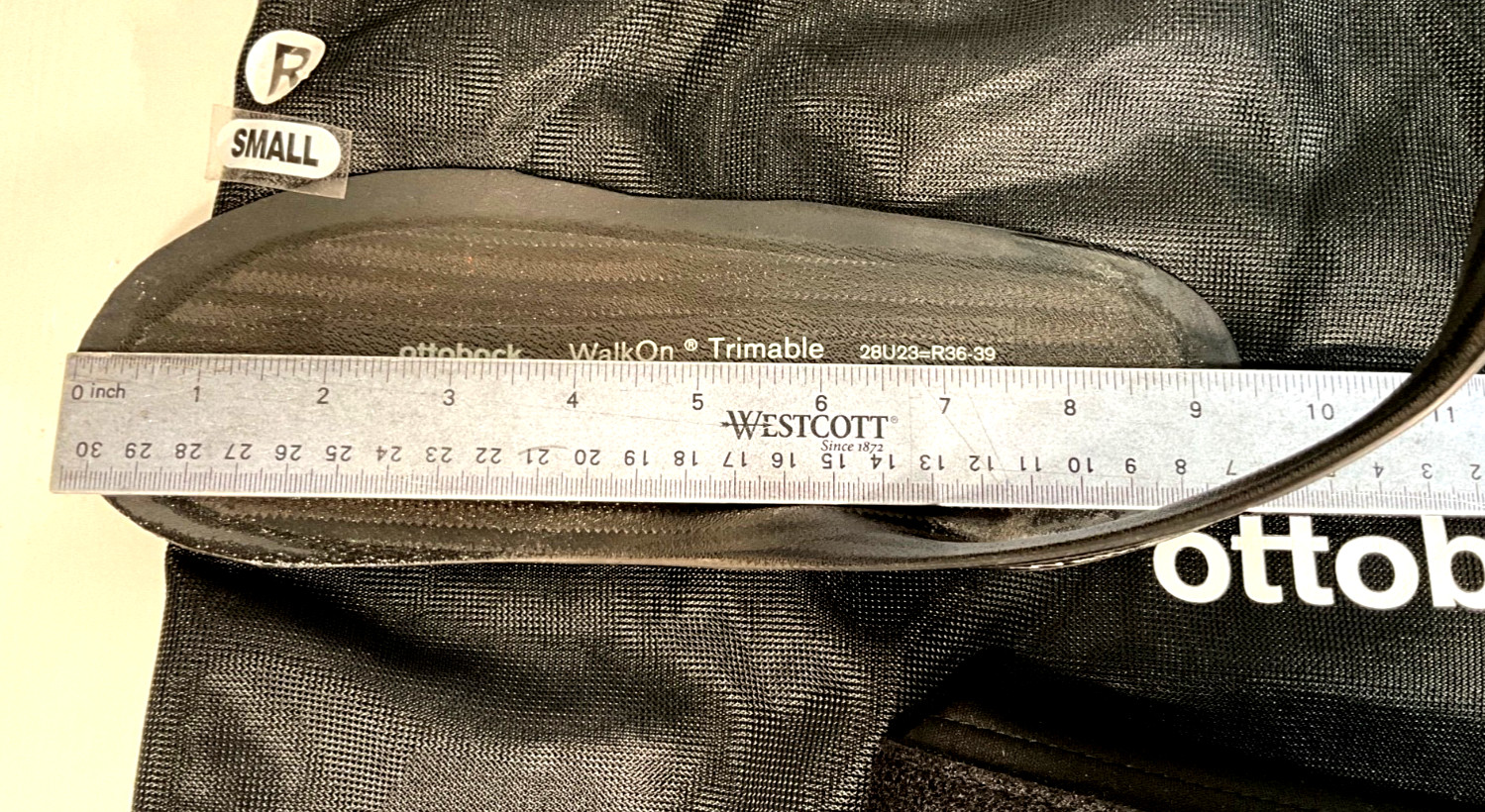 Ottobock Walk On Trimable Support RIGHT Leg, SMALL 28U23=R36-39