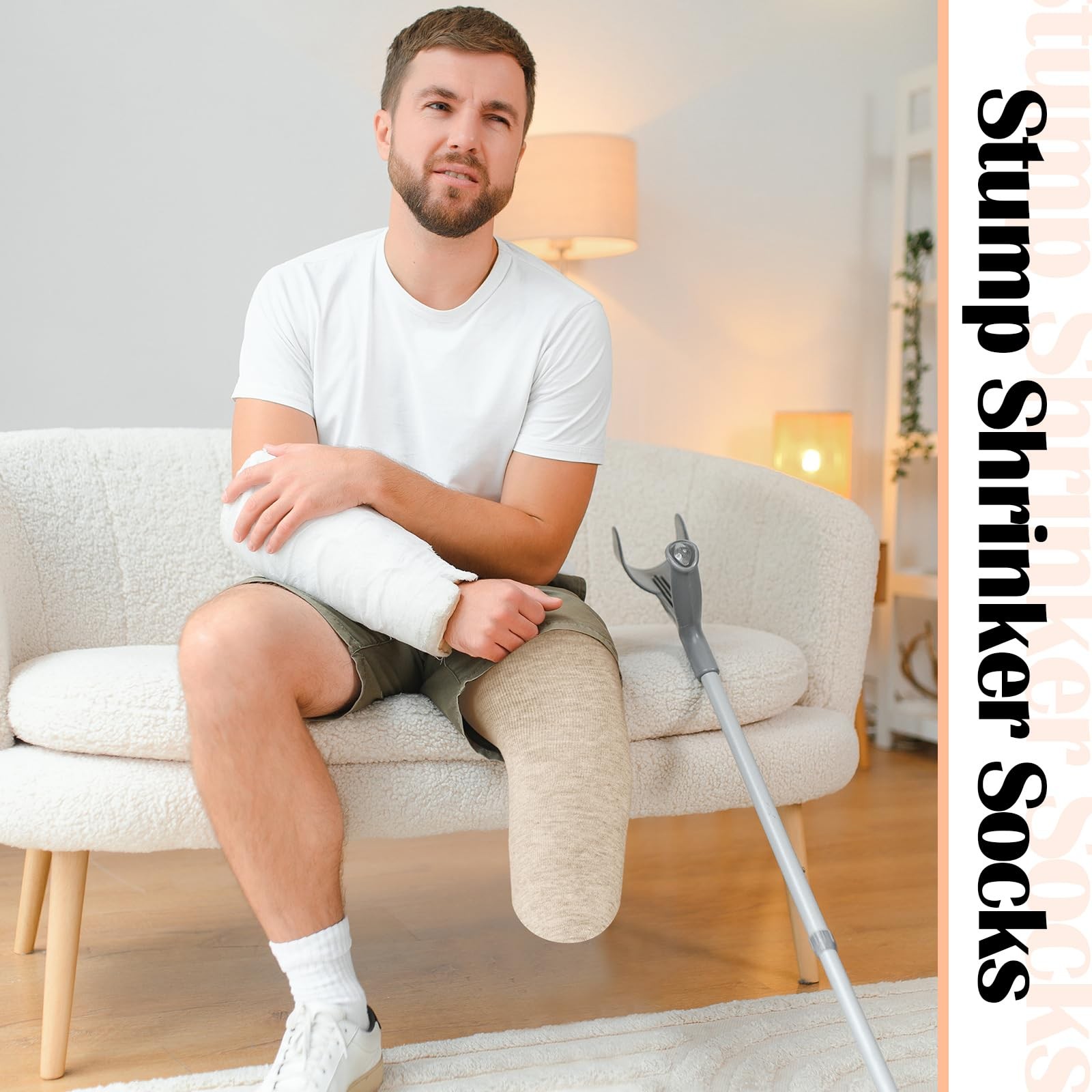 10 Pcs Prosthetic Stump Shrinkers Amputee Socks Stump Shrinker Prosthetic Lim…